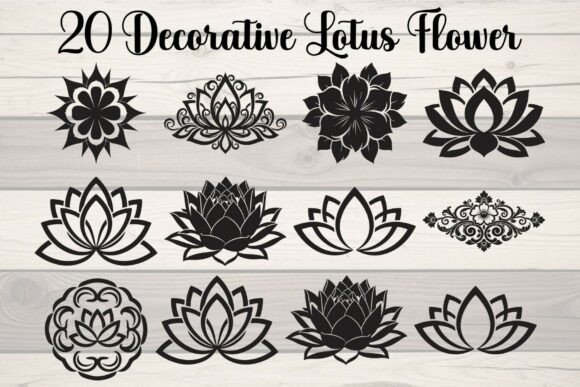 Download Decorative Lotus Flower - Premium Resources