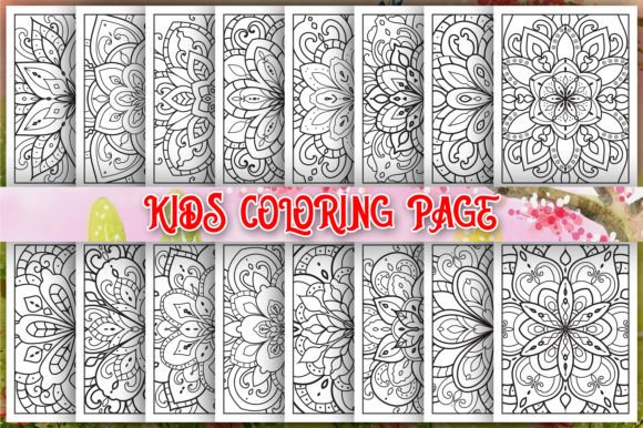 Download Kids Mandala Flower Coloring Book Page - Book Collection
